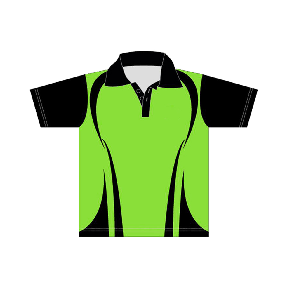 Cotton Short Sleeves Light Custom Full Sublimation Jersey Quick Dry Breathable Bowling Polo Shirts